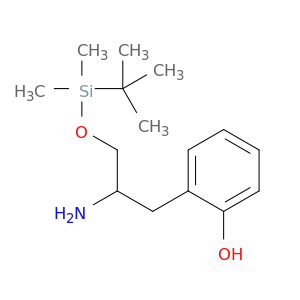 Phenol, 2-[2-amino-3-[[(1,1-dimethylethyl)dimethylsilyl]oxy]propyl]-