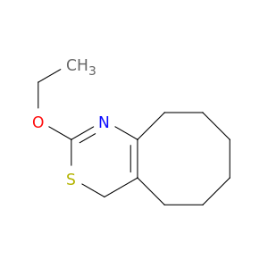 4H-Cycloocta[d][1,3]thiazine, 2-ethoxy-5,6,7,8,9,10-hexahydro-