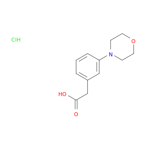 2-[3-(Morpholin-4-yl)phenyl]acetic Acid Hydrochloride