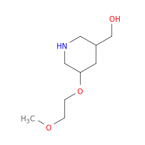 [5-(2-methoxyethoxy)piperidin-3-yl]methanol