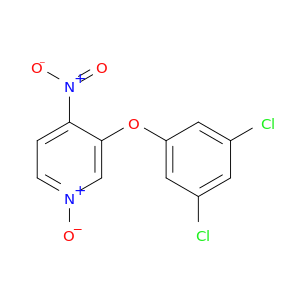 Pyridine, 3-(3,5-dichlorophenoxy)-4-nitro-, 1-oxide
