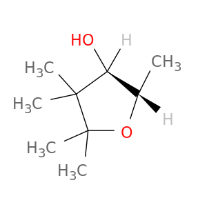3-Furanol, tetrahydro-2,4,4,5,5-pentamethyl-, trans-