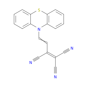 1,3-Butadiene-1,1,2-tricarbonitrile, 4-(10H-phenothiazin-10-yl)-