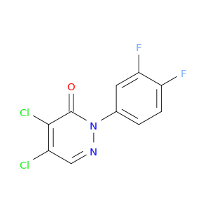 3(2H)-Pyridazinone, 4,5-dichloro-2-(3,4-difluorophenyl)-