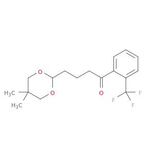 4-(5,5-DIMETHYL-1,3-DIOXAN-2-YL)-2'-TRIFLUOROMETHYLBUTYROPHENONE