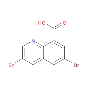 8-喹啉羧酸,3,6-二溴-