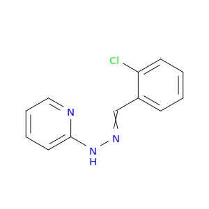 Benzaldehyde,2-chloro-, 2-(2-pyridinyl)hydrazone