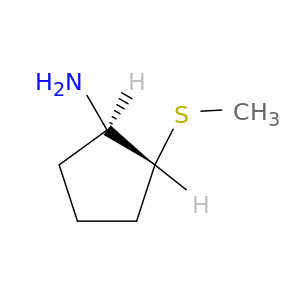 (1r,2r)-2-(methylsulfanyl)cyclopentanamine