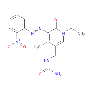 UREA, [[1-ETHYL-1,6-DIHYDRO-4-METHYL-5-[(2-NITROPHENYL)AZO]-6-OXO-3-PYRIDINYL]METHYL]-