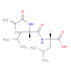 L-Leucine, N-(2-methyl-1-oxo-2-propen-1-yl)-L-leucyl-