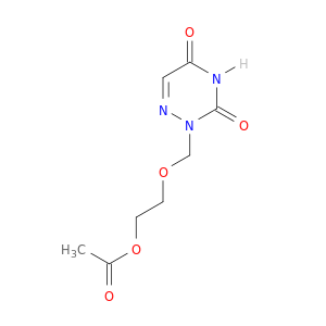 1,2,4-Triazine-3,5(2H,4H)-dione, 2-[[2-(acetyloxy)ethoxy]methyl]-