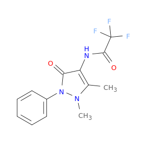 N-(1-苯基-2,3-二甲基-5-氧代-2,5-二氢-1H-吡唑-4-基)-2,2,2-三氟乙酰胺