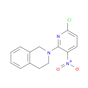 Isoquinoline, 2-(6-chloro-3-nitro-2-pyridinyl)-1,2,3,4-tetrahydro-