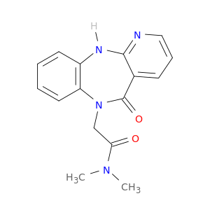 N6-[(N,N-DIMETHYLAMINO)-2-OXOETHYL]-6,11-DIHYDRO-5H-PYRIDO[2,3-B][1,5]BENZODIAZEPIN-5-ONE