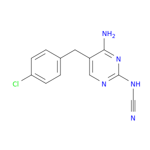 Cyanamide, [4-amino-5-[(4-chlorophenyl)methyl]-2-pyrimidinyl]-
