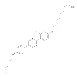 Pyrimidine, 2-[2-fluoro-4-(nonyloxy)phenyl]-5-[4-(pentyloxy)phenyl]-