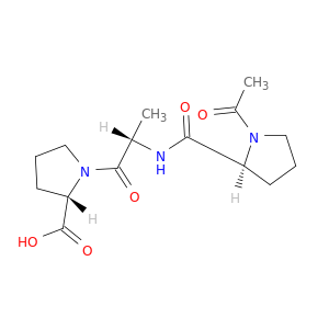 L-Proline, 1-[N-(1-acetyl-L-prolyl)-L-alanyl]-