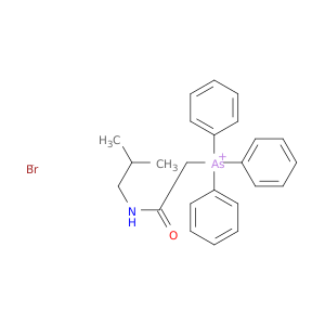 Arsonium, [2-[(2-methylpropyl)amino]-2-oxoethyl]triphenyl-, bromide