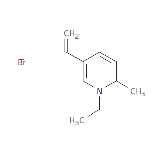 5-ethenyl-1-ethyl-2-methyl-pyridine bromide