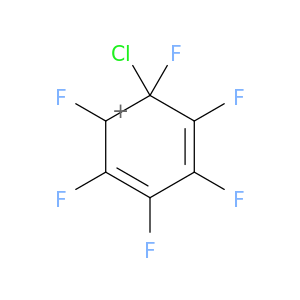 Cyclohexadienylium, 6-chloro-1,2,3,4,5,6-hexafluoro-