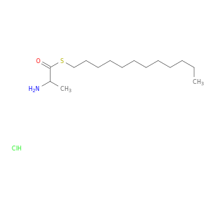 Propanethioic acid, 2-amino-, S-dodecyl ester, hydrochloride