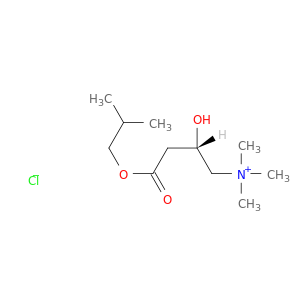 1-丁烷烷烃,2-羟基-N,N,N-三甲基-4-(2-甲基丙氧基)-4-氧代,氯化物-(S)-