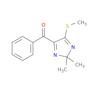 Methanone, [2,2-dimethyl-5-(methylthio)-2H-imidazol-4-yl]phenyl-
