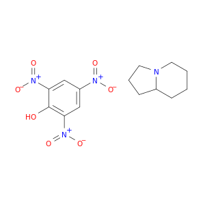Indolizine, octahydro-, compd. with 2,4,6-trinitrophenol (1:1)