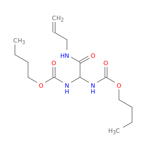 Carbamic acid,[2-oxo-2-(2-propenylamino)ethylidene]bis-, dibutyl ester (9CI)