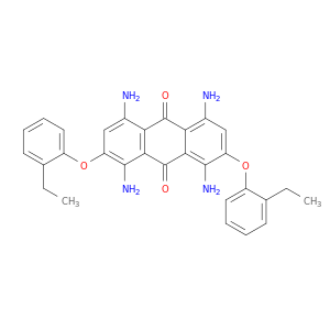 9,10-Anthracenedione, 1,4,5,8-tetraamino-2,7-bis(2-ethylphenoxy)-