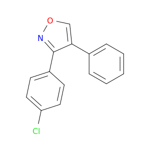 Isoxazole, 3-(4-chlorophenyl)-4-phenyl-