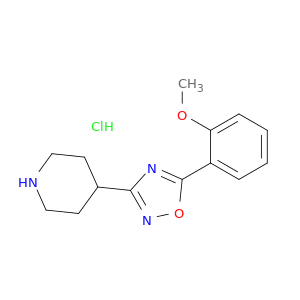 4-[5-(2-Methoxyphenyl)-1,2,4-oxadiazol-3-yl]piperidine Hydrochloride