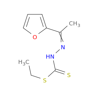 Hydrazinecarbodithioic acid, [1-(2-furanyl)ethylidene]-, ethyl ester