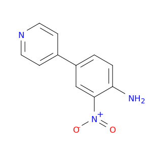 2-nitro-4-(pyridin-4-yl)aniline