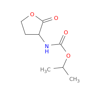 Carbamic acid, (tetrahydro-2-oxo-3-furanyl)-, 1-methylethyl ester