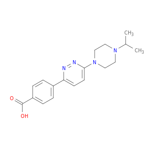 4-[6-[4-(1-甲基乙基)-1-哌嗪基]-3-哒嗪基苯甲酸