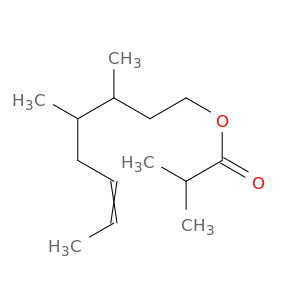 丙酸,2-甲基,3,7-二甲基-6-辛烯基酯,(S)-