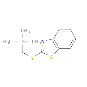 Benzothiazole, 2-[[(trimethylsilyl)methyl]thio]-