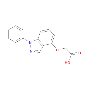 Acetic acid,2-[(1-phenyl-1H-indazol-4-yl)oxy]-