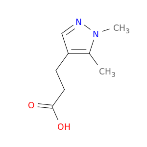 3-(1,5-二甲基-1h-吡唑-4-基)丙酸