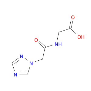 2-[2-(1H-1,2,4-Triazol-1-yl)acetamido]acetic Acid