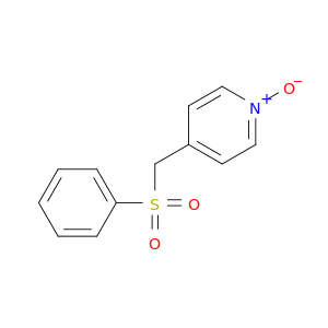 Pyridine, 4-[(phenylsulfonyl)methyl]-, 1-oxide