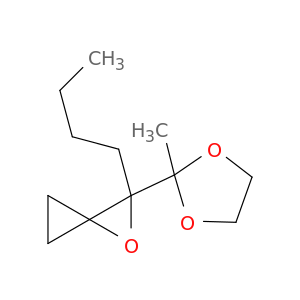 1-Oxaspiro[2.2]pentane, 2-butyl-2-(2-methyl-1,3-dioxolan-2-yl)-