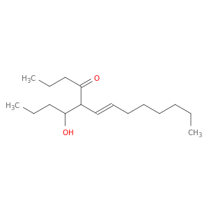 6-Tridecen-4-one, 5-(1-hydroxybutyl)-, (6E)-