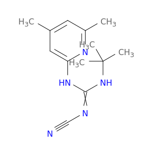 1-TERT-BUTYL-2-CYANO-3-(4,6-DIMETHYL-PYRIDIN-2-YL)GUANIDINE