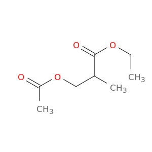 Propanoic acid, 3-(acetyloxy)-2-methyl-, ethyl ester