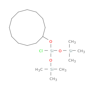 Trisiloxane, 3-chloro-3-(cyclododecyloxy)-1,1,1,5,5,5-hexamethyl-