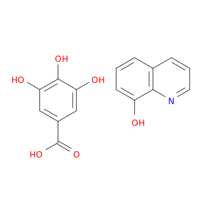 苯甲酸,3,4,5-Trihydroxy-,Compd。8-喹啉醇(1：1)