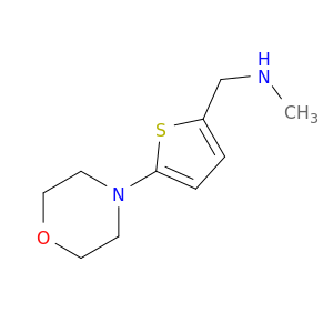 2-Thiophenemethanamine,N-methyl-5-(4-morpholinyl)-