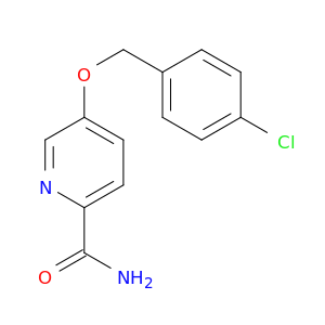 2-Pyridinecarboxamide, 5-[(4-chlorophenyl)methoxy]-